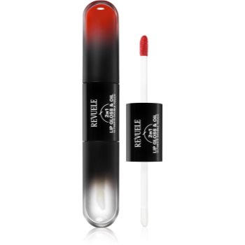 Revuele 2IN1 Lip Gloss & Oil lip gloss 2 in 1 - imagine 2